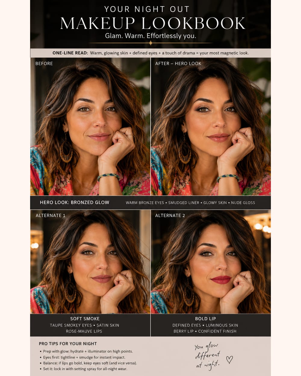 Your Best Makeup Looks — an example result made with the prompt on this page