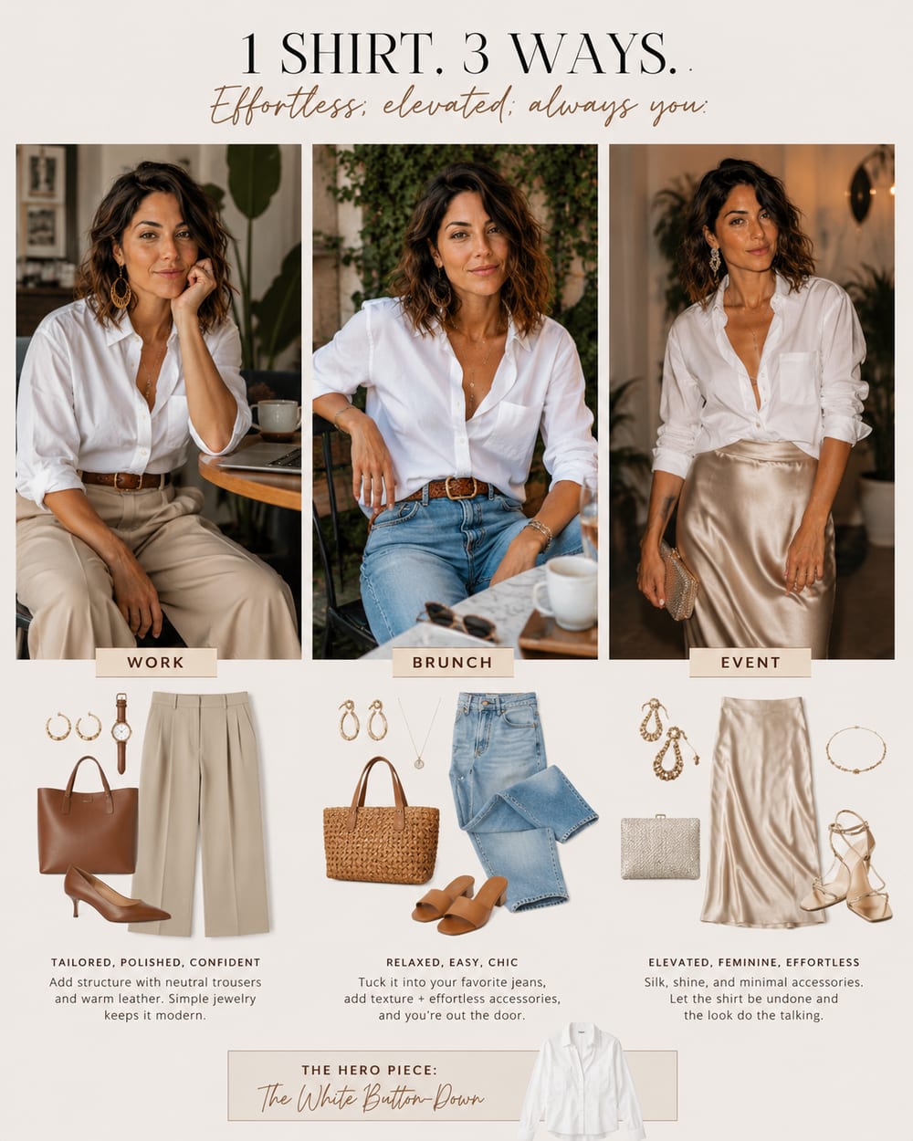 One Piece, Styled 3 Ways — an example result made with the prompt on this page